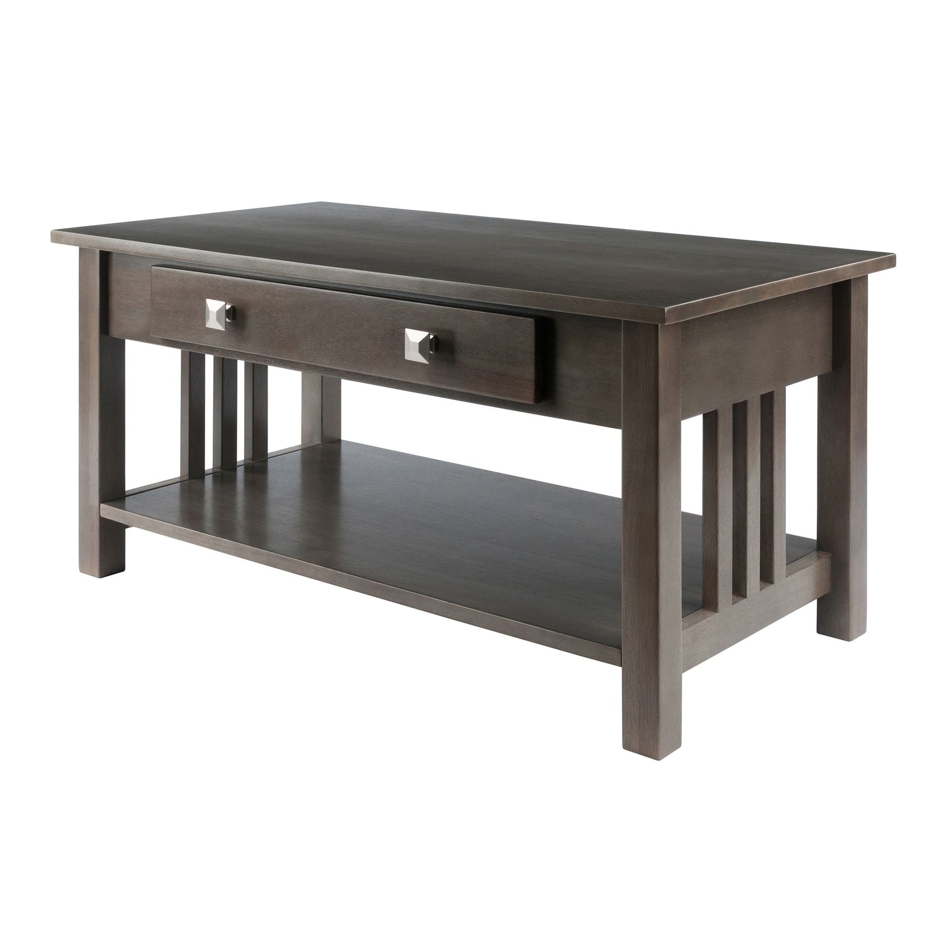 Stafford Coffee Table; Oyster Gray image 1