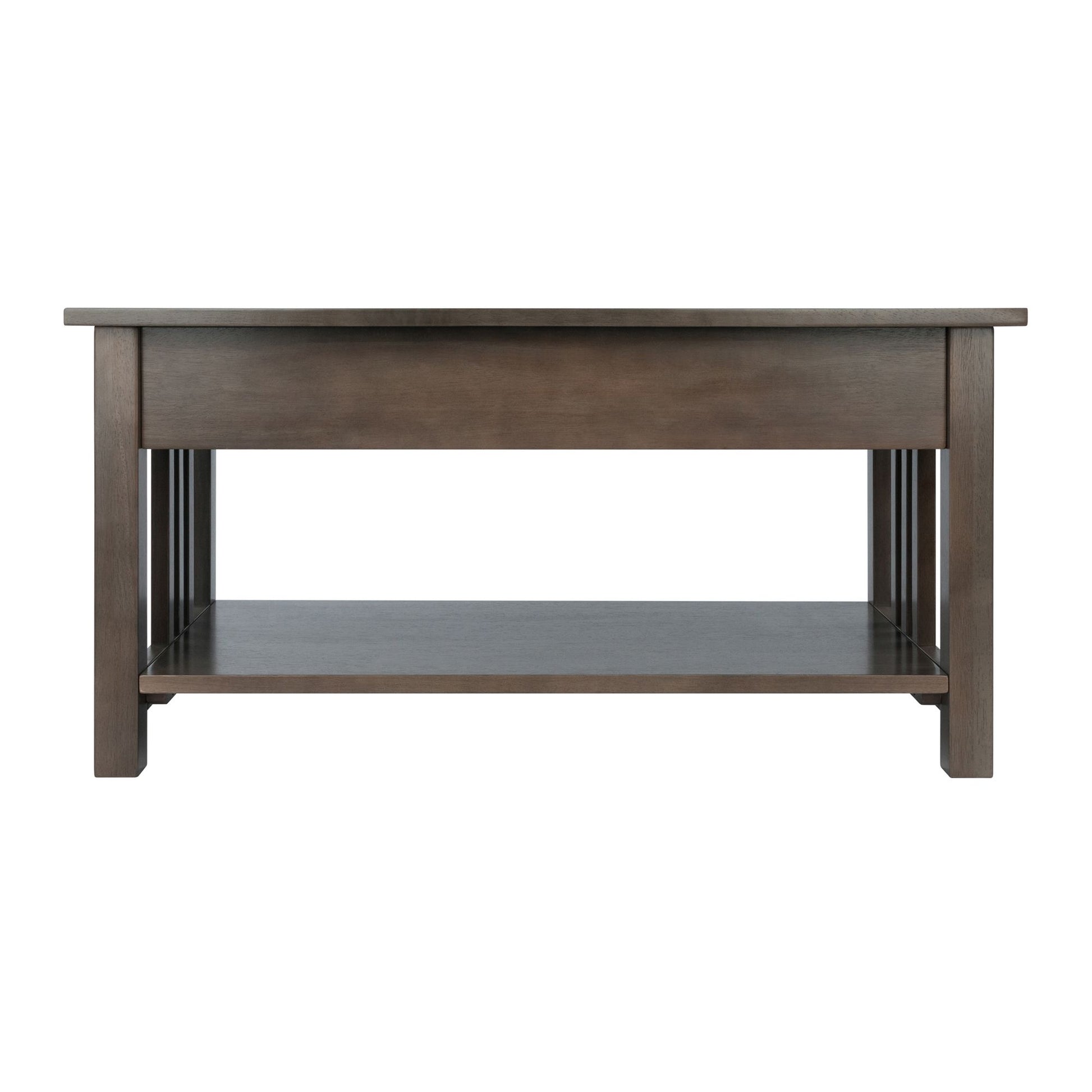 Stafford Coffee Table; Oyster Gray image 6
