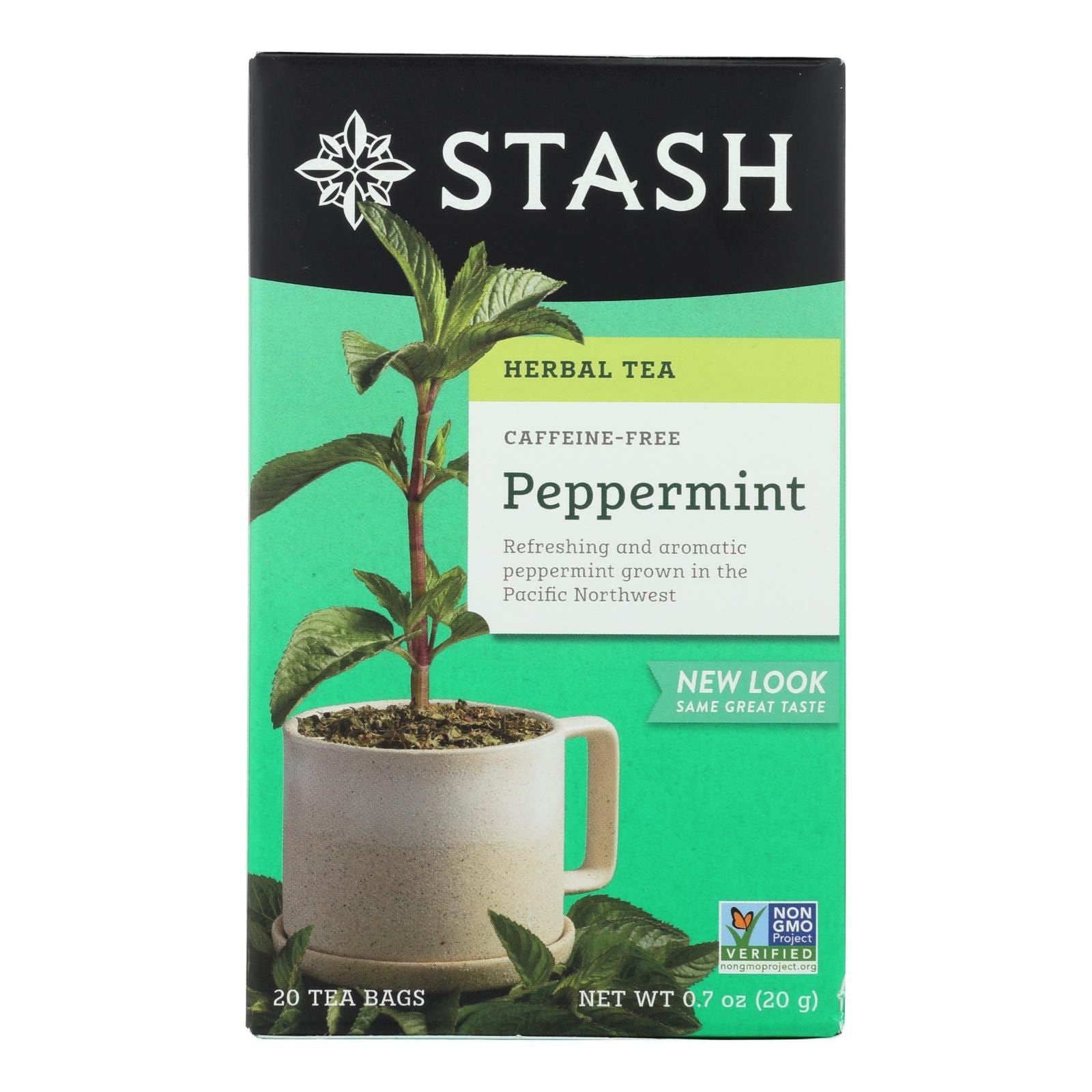 Stash Tea - Herbal - Peppermint - 20 Bags - Case Of 6 image 1