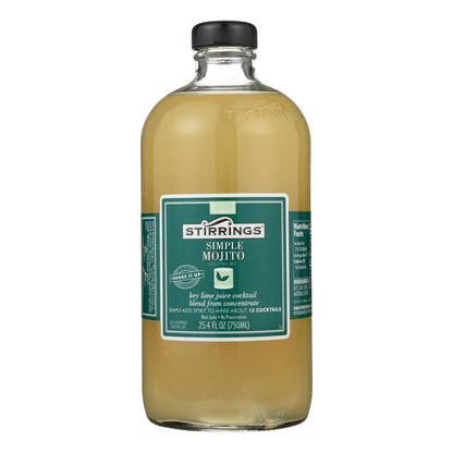 Stirrings Cocktail Mixer - Mojito - Case Of 6 - 750 Ml image 1