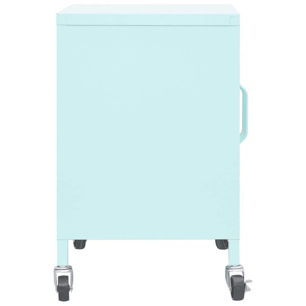 Storage Cabinet Mint 23.6"x13.8"x22" Steel image 4
