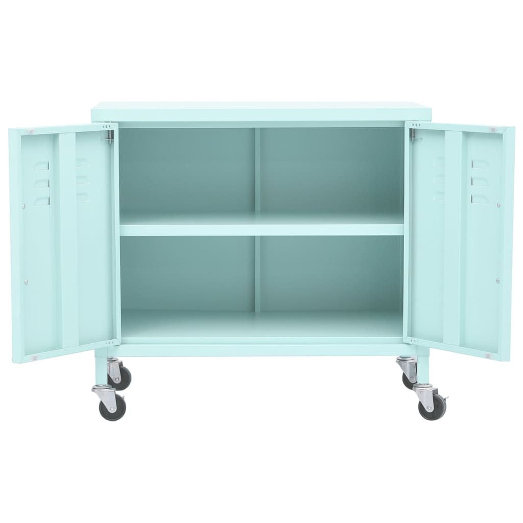 Storage Cabinet Mint 23.6"x13.8"x22" Steel image 6