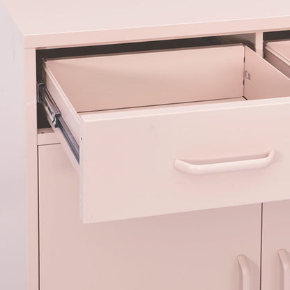 Storage Cabinet Pink 31.5"x13.8"x40" Steel image 6