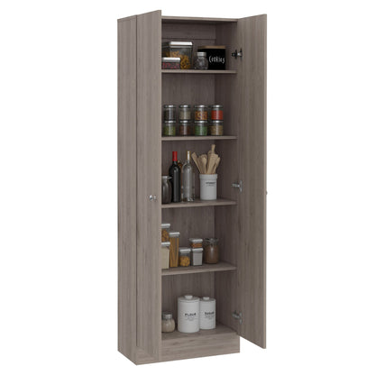 Storage Cabinet Pipestone, Double Door, Light Gray Finish image 7