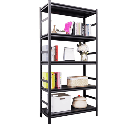 Storage Shelves 5 Tier Heavy Duty Metal Shelving Unit Adjustable Shelving Units and Storage Rack Kitchen Garage Shelf H7 image 11