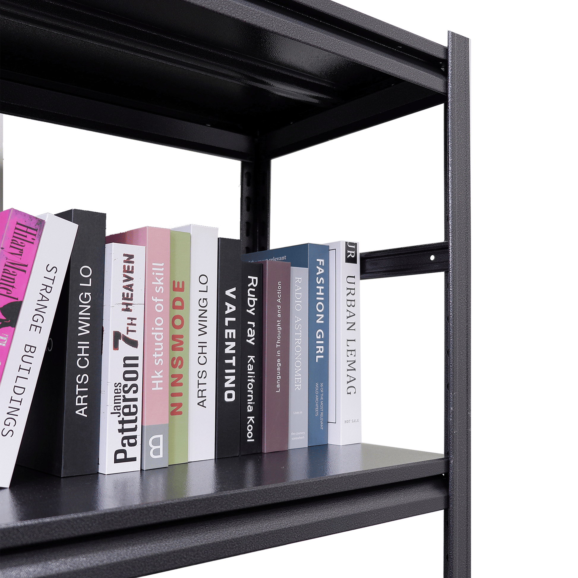Storage Shelves 5 Tier Heavy Duty Metal Shelving Unit Adjustable Shelving Units and Storage Rack Kitchen Garage Shelf H7 image 1