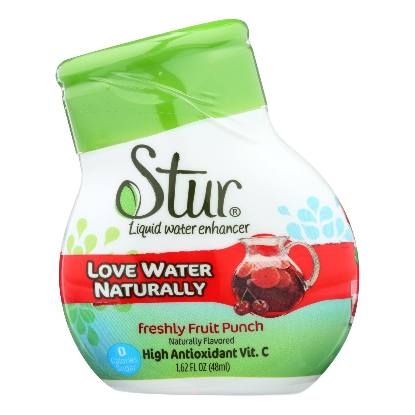 Stur Fruit Punch Liquid Water Enhancer - Case Of 6 - 1.62 Fz image 1