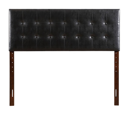 Stylish Black Upholstered Headboard For Bedrooms image 3