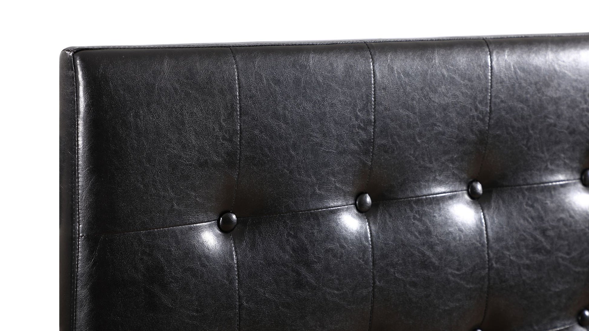Stylish Black Upholstered Headboard For Bedrooms image 5