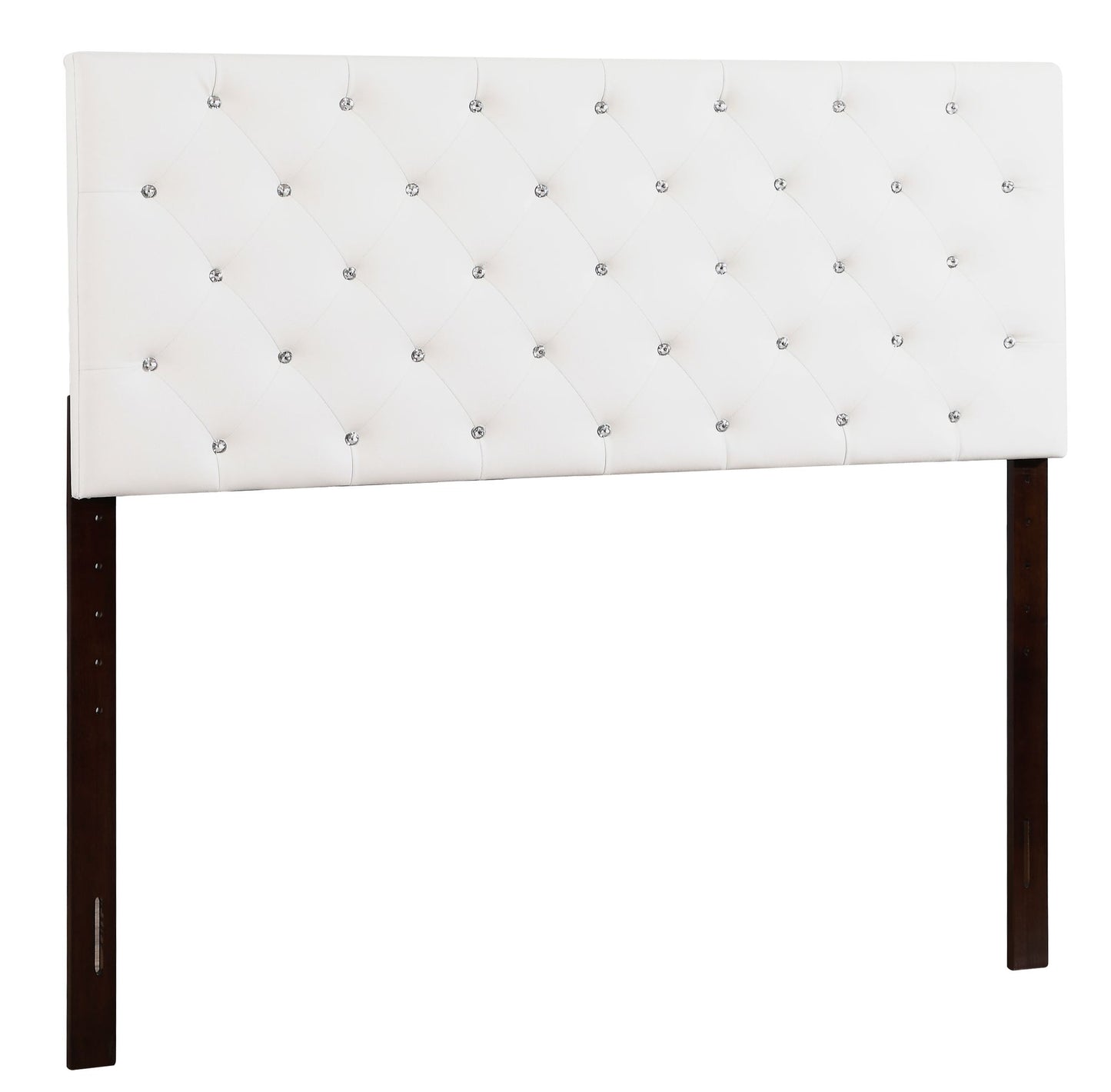 Stylish White King-Size Headboard For Comfort image 1