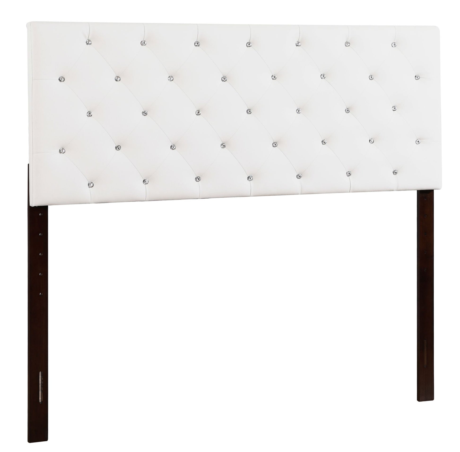 Stylish White King-Size Headboard For Comfort image 1