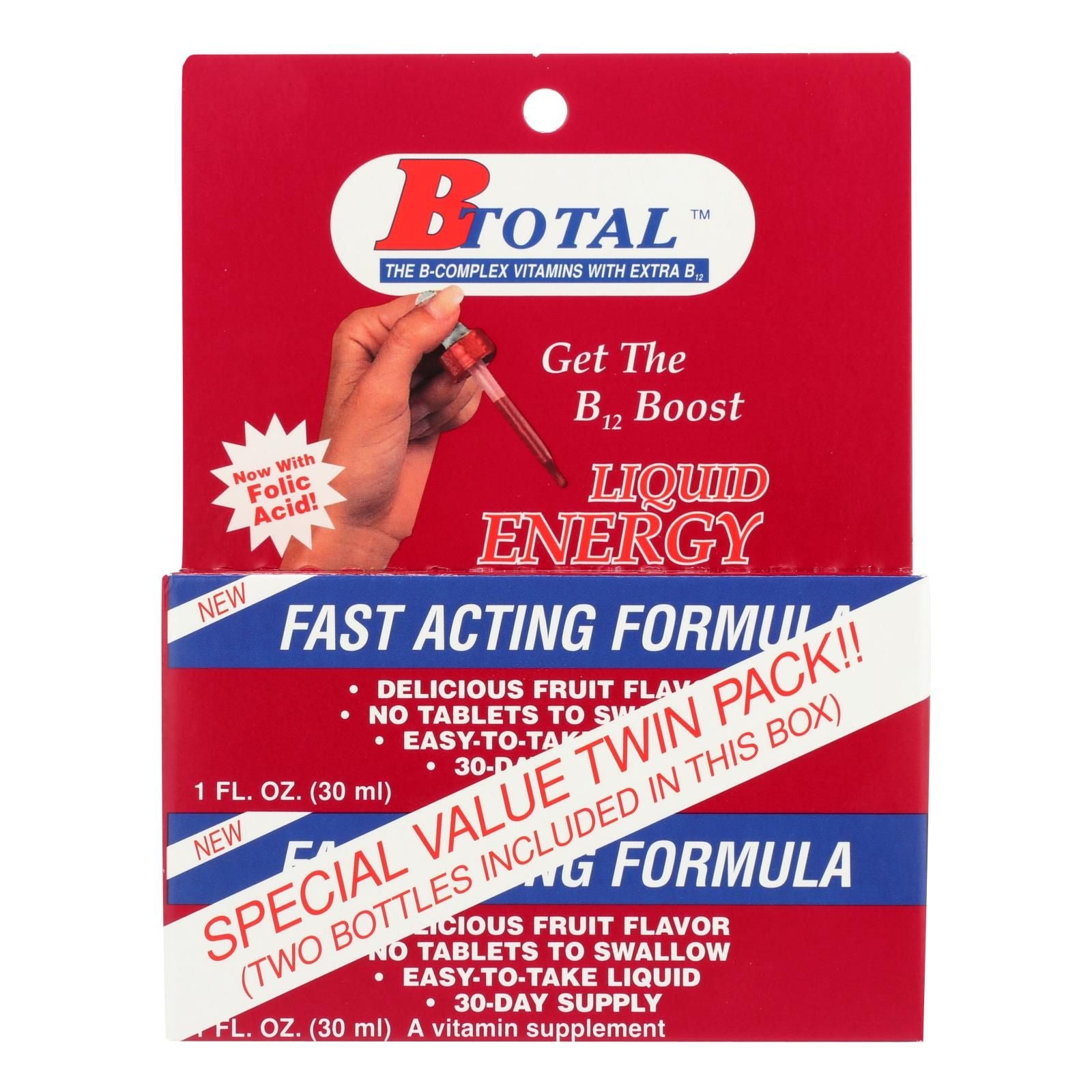 Sublingual Products B-total Twin Pack - 2 Fl Oz image 1