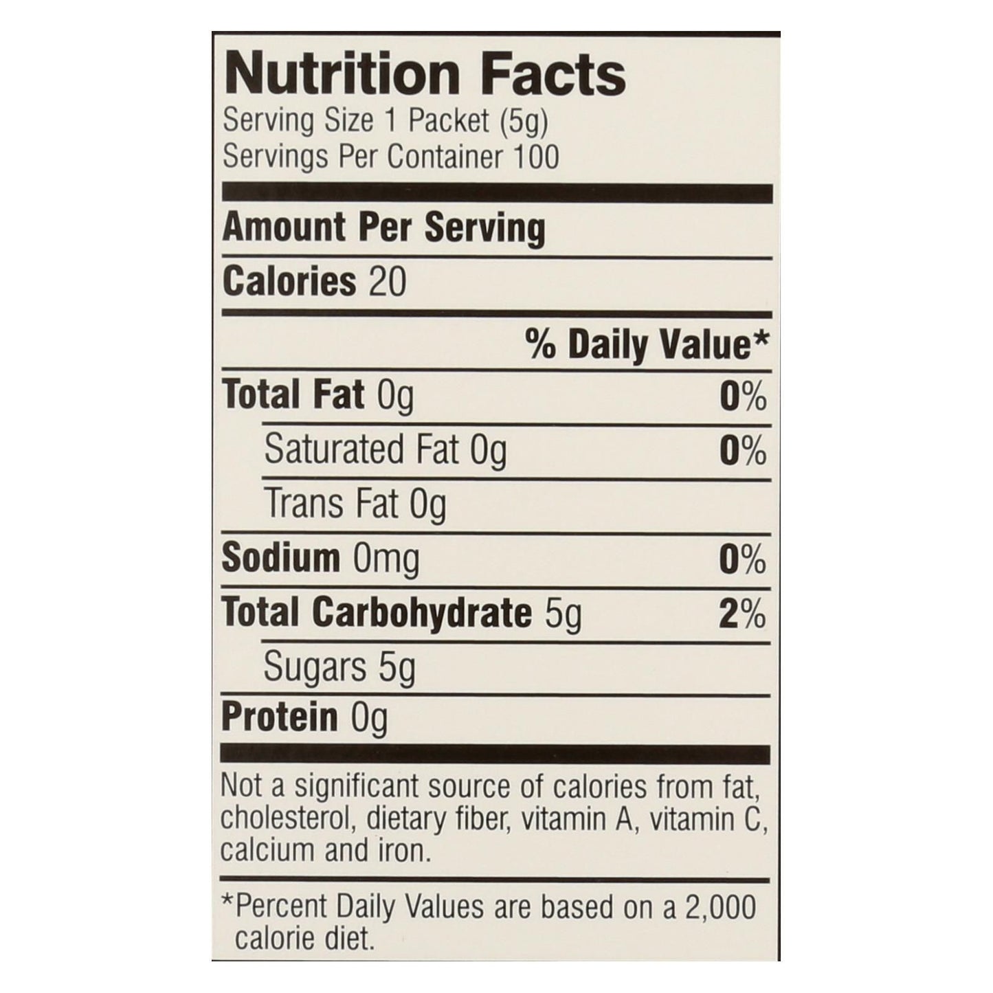 Sugar In The Raw Sugar In The Raw - Packets - Case Of 8 - 100 Pk image 4