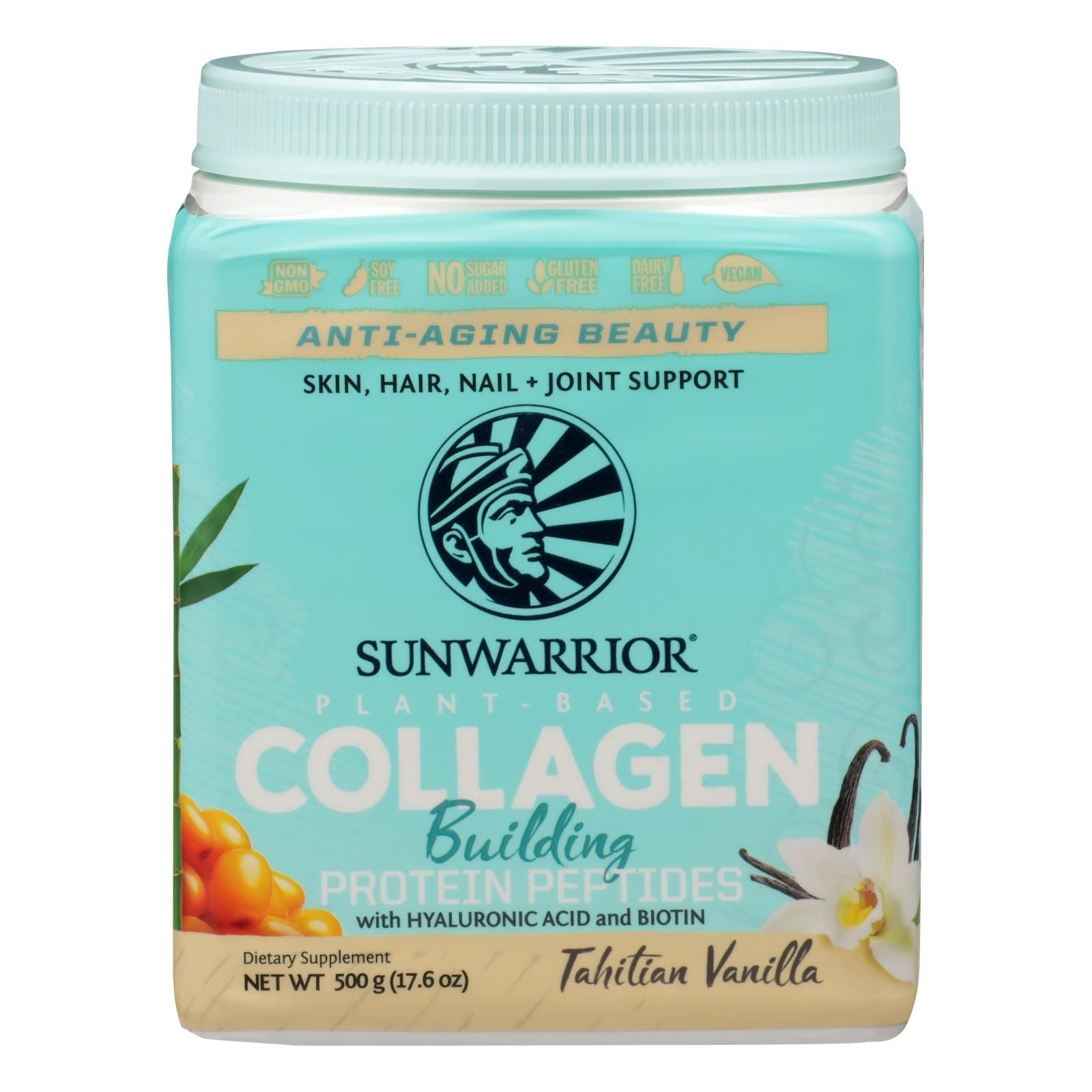 Sunwarrior - Collagen Tahitian Vanilla - 1 Each - 17.6 Oz image 1