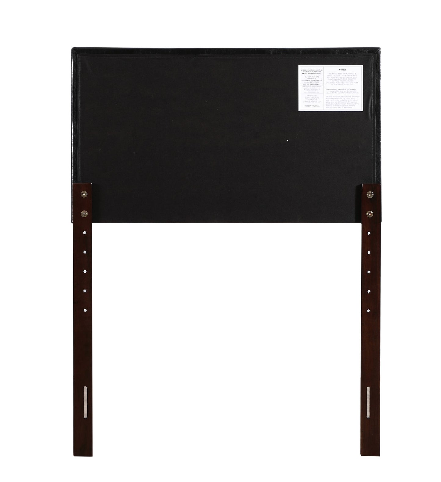Super Nova G0132-THB Twin Headboard , BLACK image 5