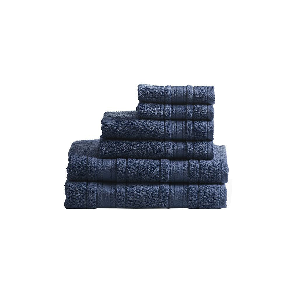 Super Soft Cotton Quick Dry Bath Towel 6 Piece Set image 2