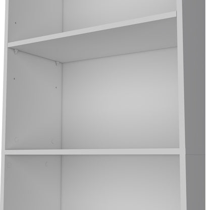 Sutton 4 Shelves Bookcase with Modern Storage Shelves image 6