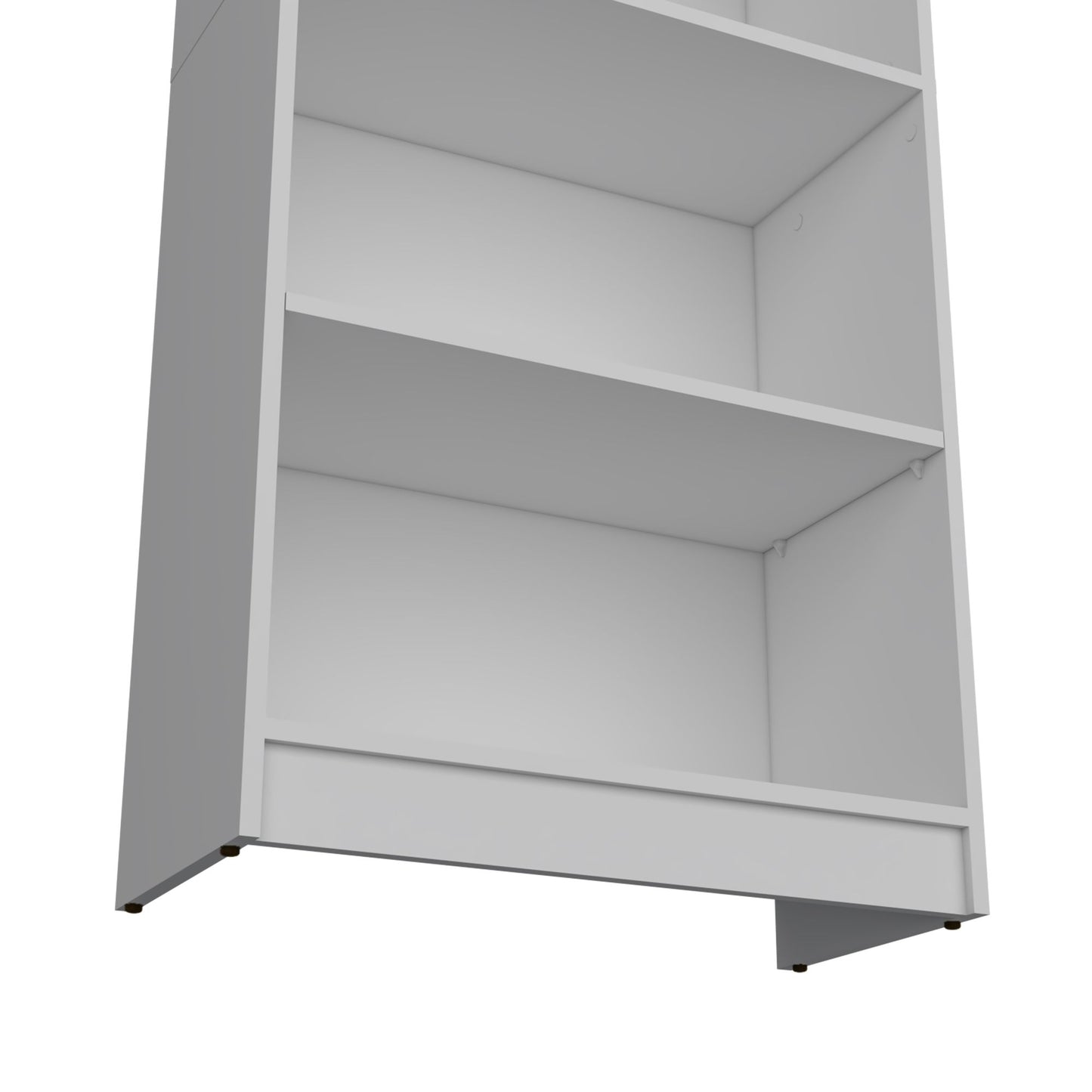 Sutton 4 Shelves Bookcase with Modern Storage Shelves image 8