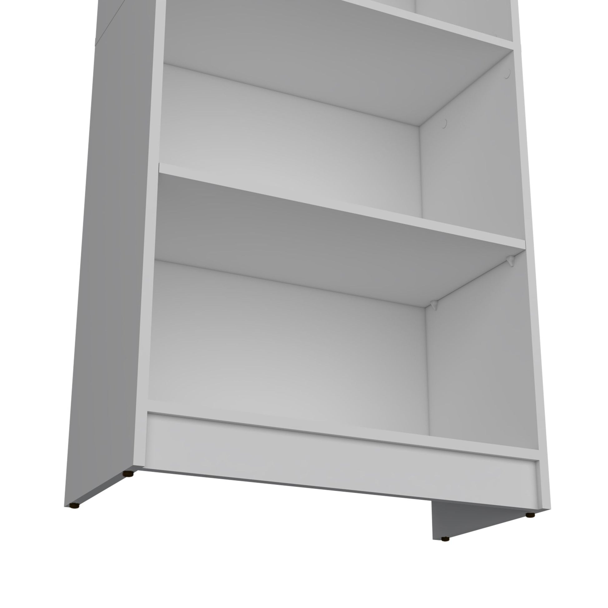 Sutton 4 Shelves Bookcase with Modern Storage Shelves image 8