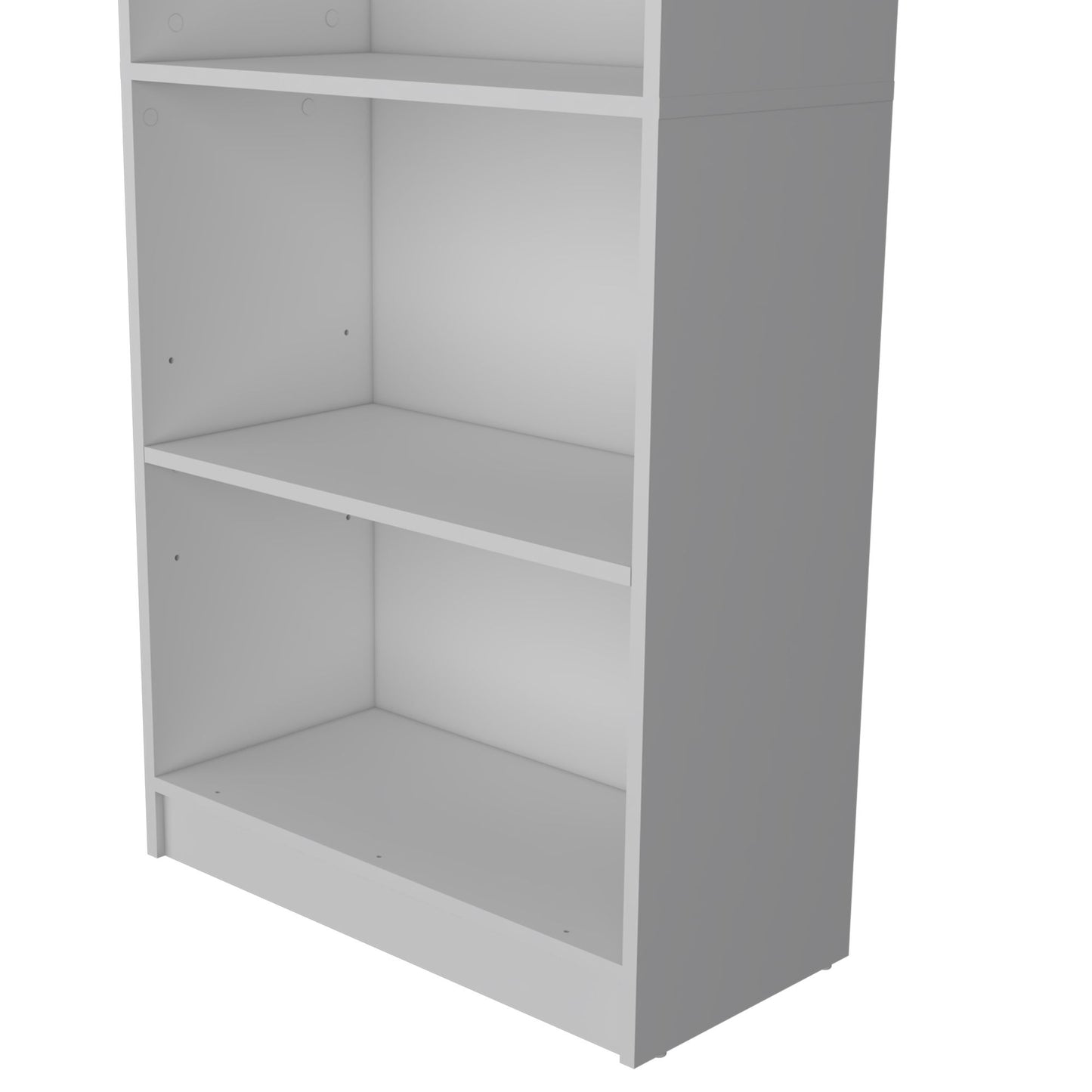 Sutton 4 Shelves Bookcase with Modern Storage Shelves image 7