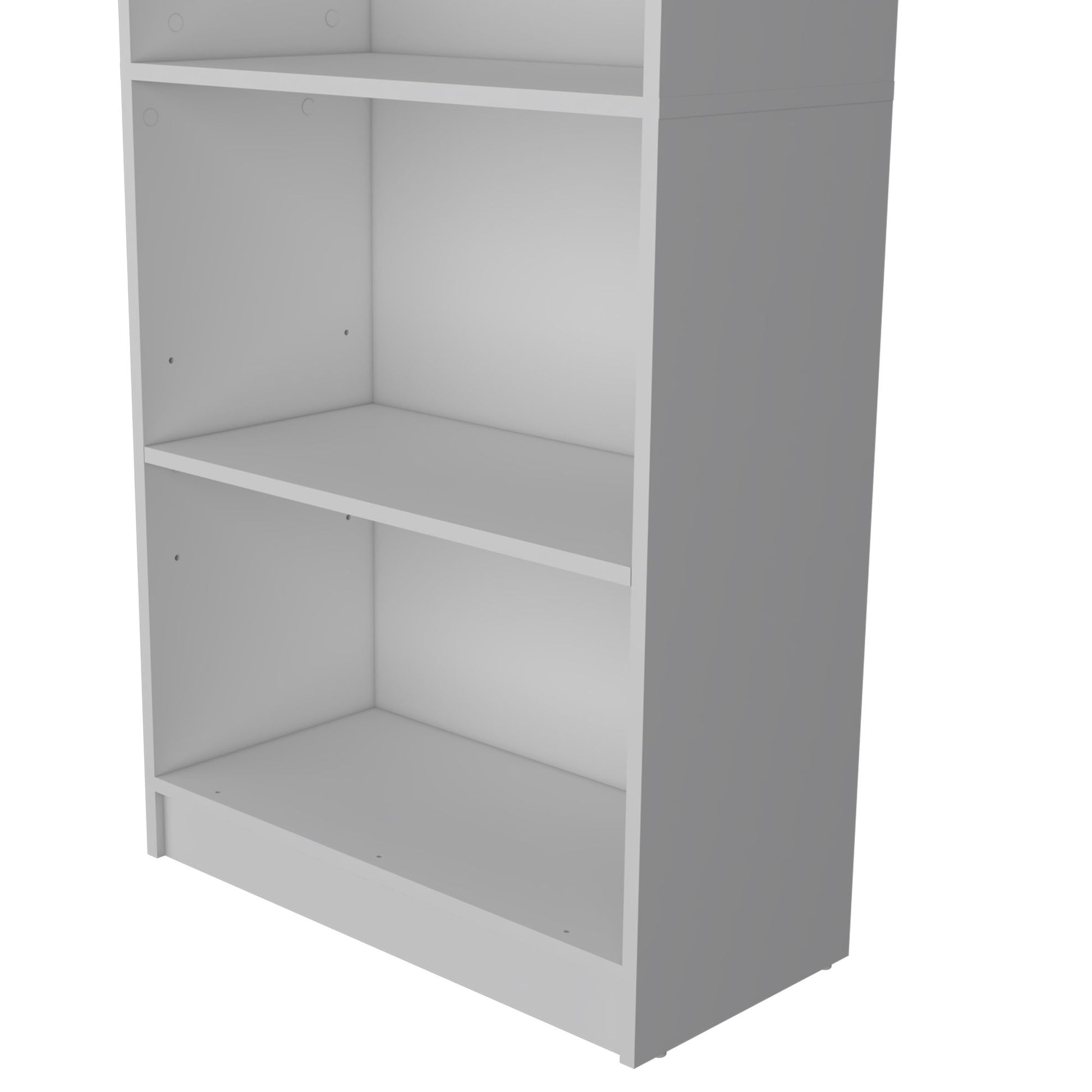 Sutton 4 Shelves Bookcase with Modern Storage Shelves image 7