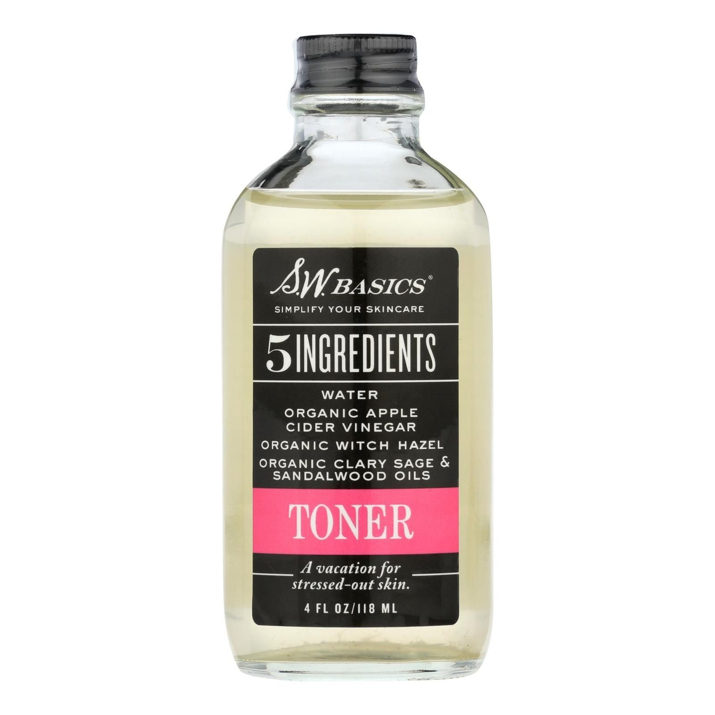 S.w. Basics - 5 Ingredients Toner - 4 Fl Oz. image 1