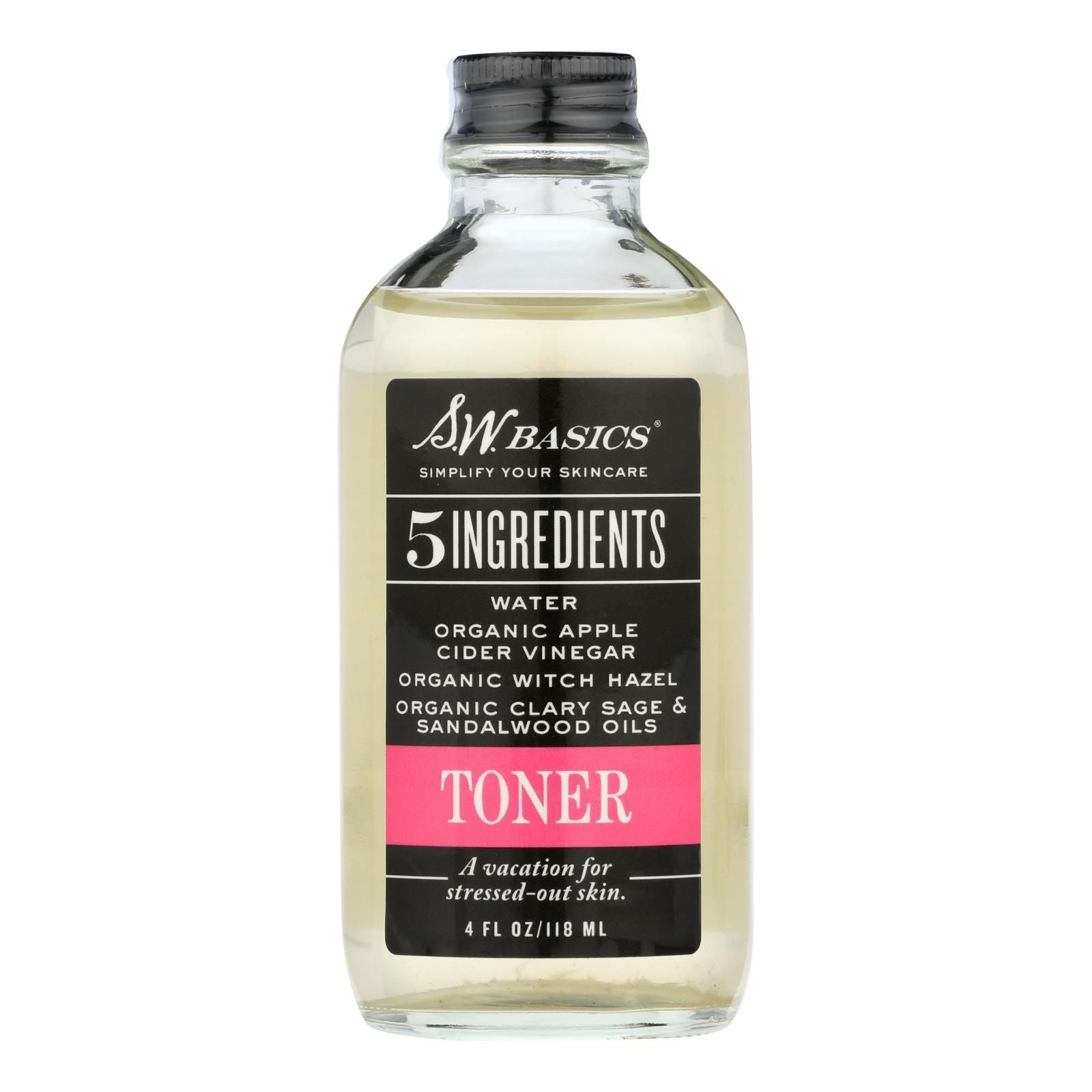 S.w. Basics - 5 Ingredients Toner - 4 Fl Oz. image 1