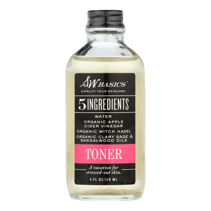 S.w. Basics - 5 Ingredients Toner - 4 Fl Oz. image 1