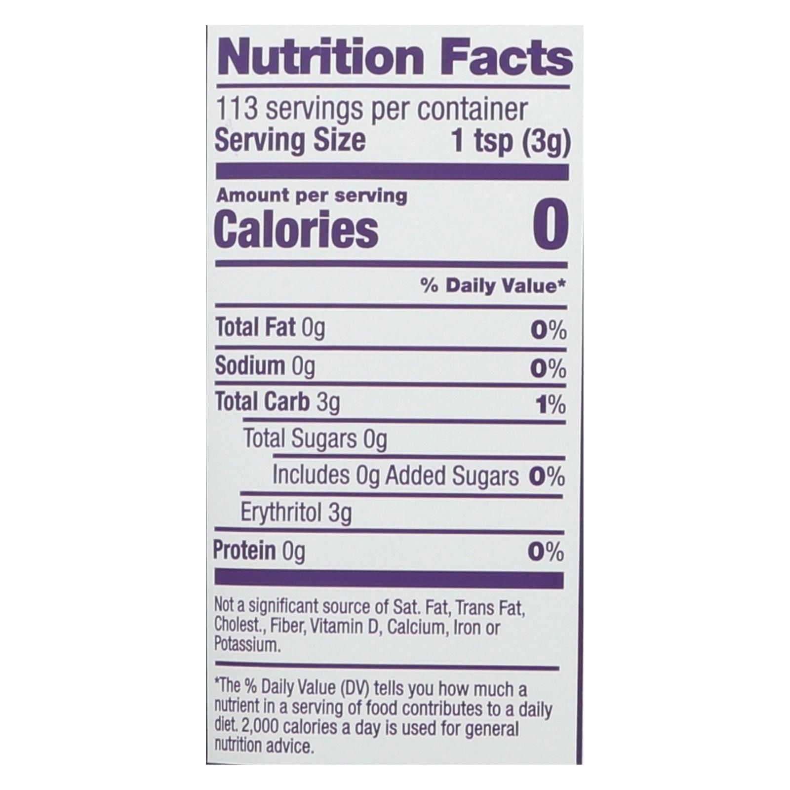 Swerve - Sweetener - Confectioners - Case Of 6 - 12 Oz. image 3