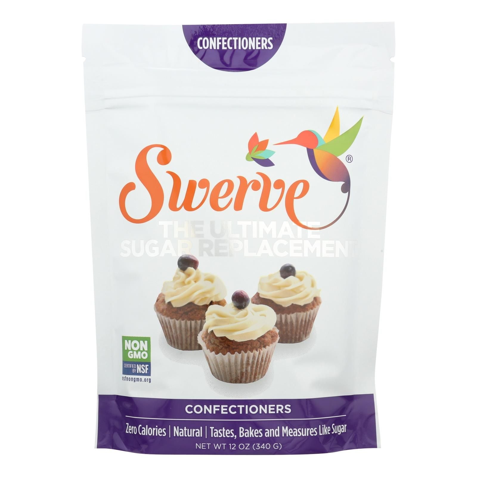 Swerve - Sweetener - Confectioners - Case Of 6 - 12 Oz. image 2