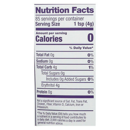Swerve - Sweetener - Granular - Case Of 6 - 12 Oz. image 2