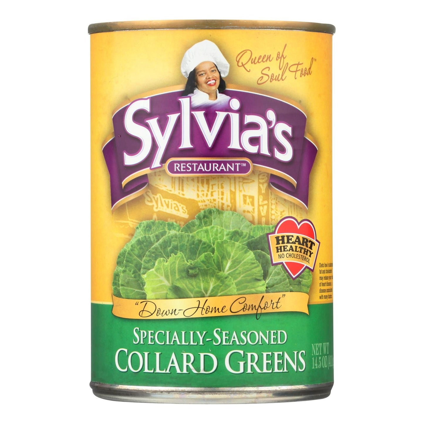 Sylvia's Collard Greens - Case Of 12 - 14.5 Oz. image 1
