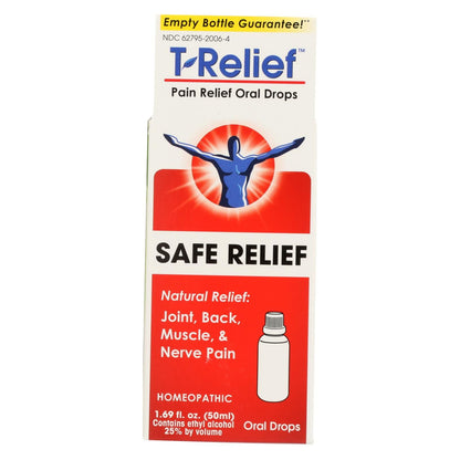 T-relief - Pain Relief Oral Drops - Arnica Plus 12 Natural Ingredients - 1.69 Oz image 1