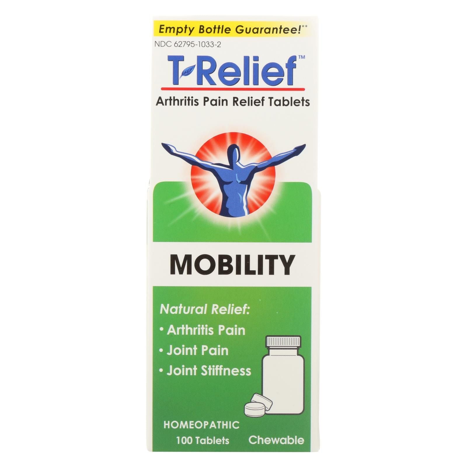 T-relief - Zeel - Arthritic Pain - Osteoarthritis - Joint Stiffness - 100 Tablets image 1