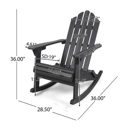 HOLLYWOOD ADIRONDACK ROCKING CHAIR image 7