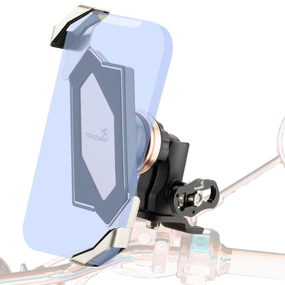 TAKEWAY LA3-PH05-ANV Anti-Vibration Motorcycle Mounts Holder - Front View