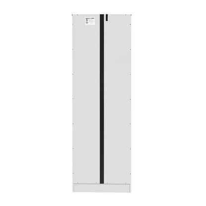 Tall Storage Cabinet with 8 Doors and 4 Shelves, Wall Storage Cabinet for Living Room, Kitchen, Office, Bedroom, Bathroo image 9