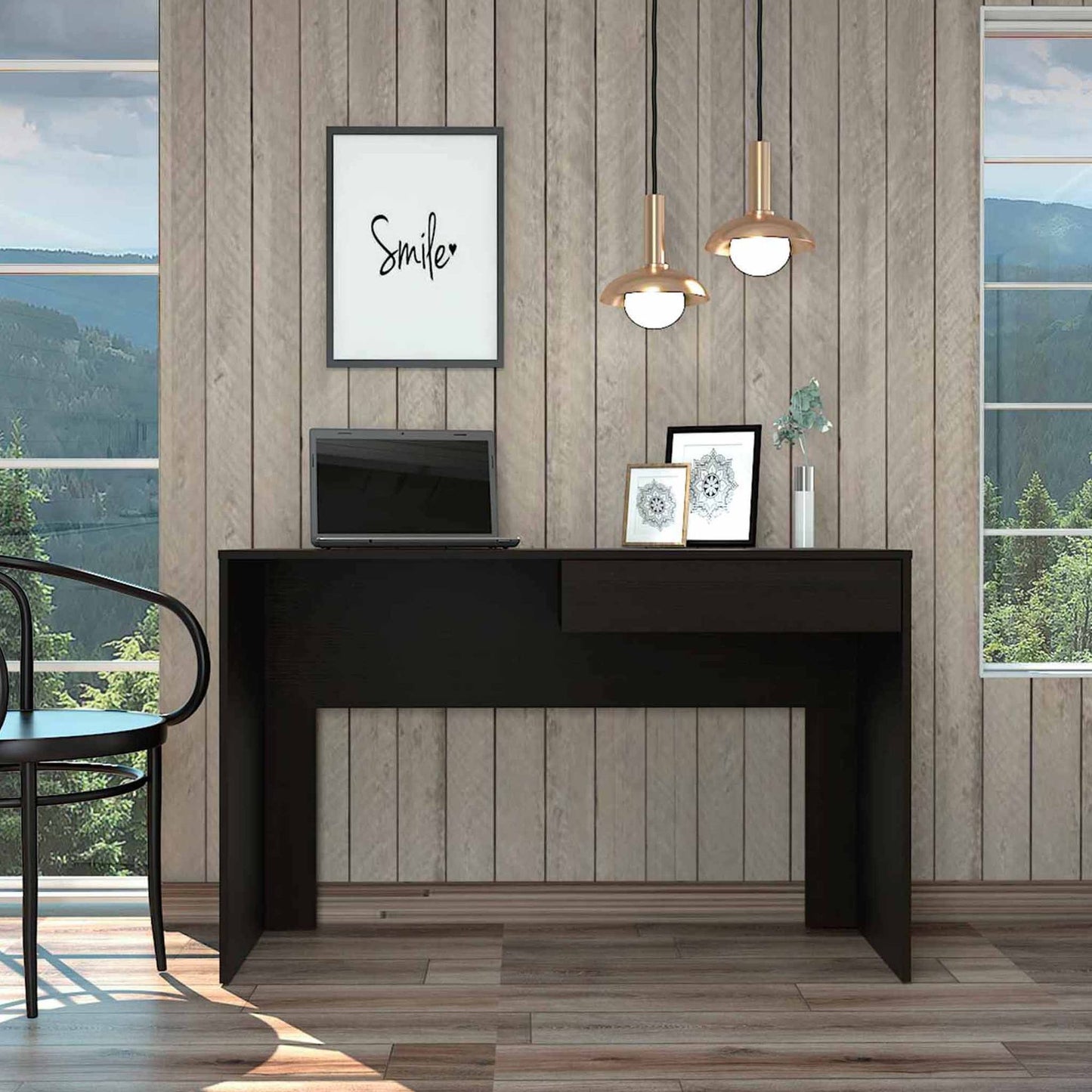 Tampa Writing Computer Desk, One Drawer image 5