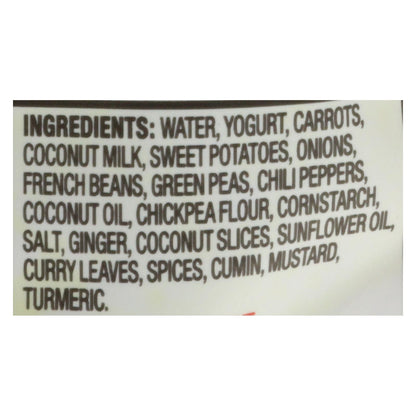 Tasty Bite Heat & Eat Indian Cuisine Entr?e - Hot & Spicy Coconut Vegetables - Case Of 6 - 10 Oz image 1