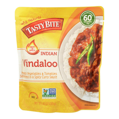 Tasty Bite Heat & Eat Indian Cuisine Entr?e - Hot & Spicy Vindaloo - Case Of 6 - 10 Oz image 2