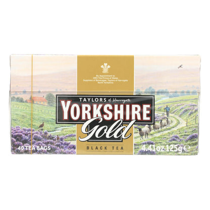 Taylors Of Harrogate Yorkshire Tea - Gold - Case Of 5 - 40 Bags image 1
