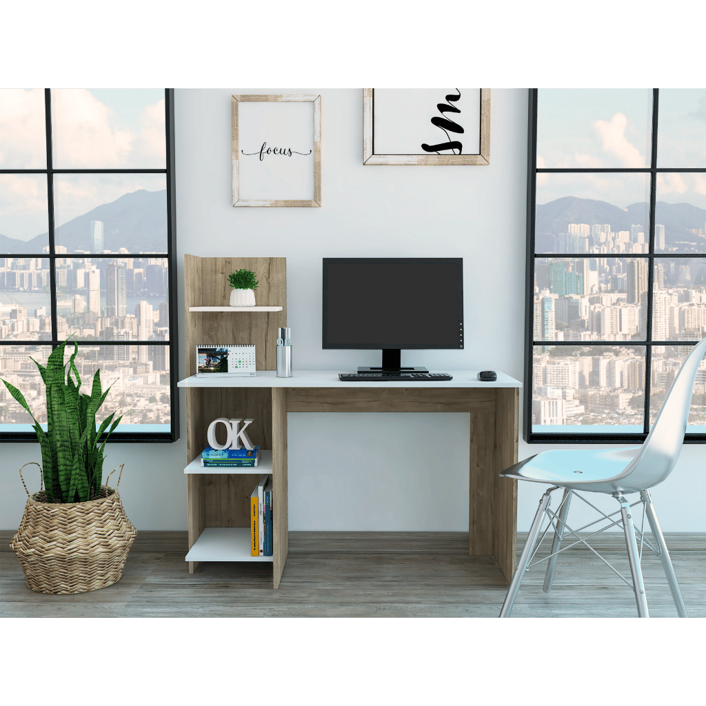 Tecoa Writing Desk, Four Shelves image 1