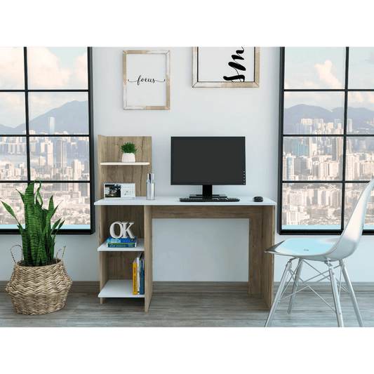 Tecoa Writing Desk, Four Shelves image 1