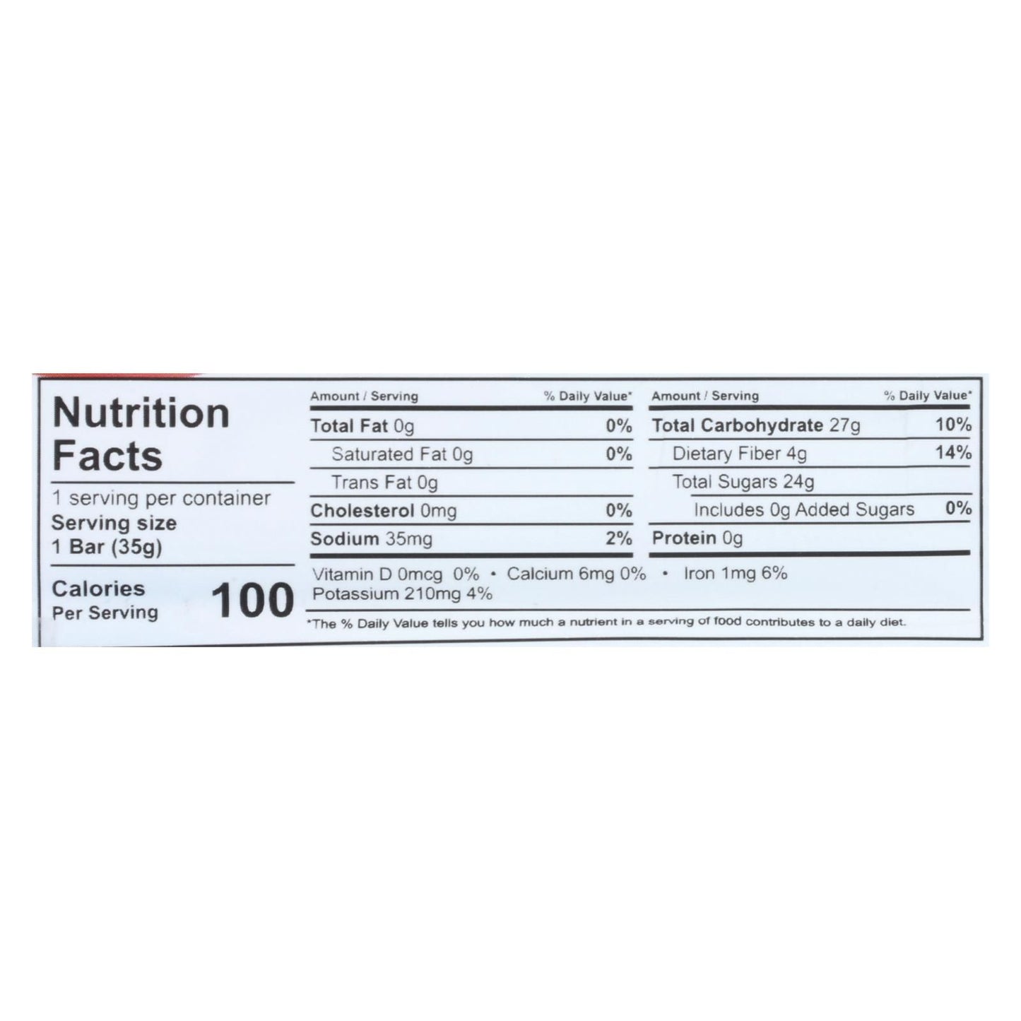 That's It Fruit Bar Zesty - Apple Cinnamon - Case Of 12 - 1.2 Oz. image 2