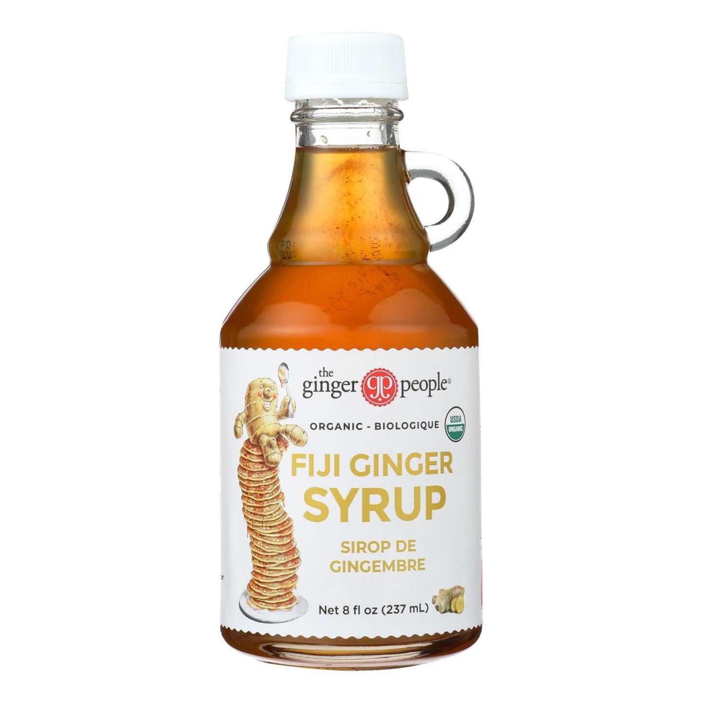 The Ginger People Organic Ginger Syrup - Case Of 12 - 8 Fz image 1
