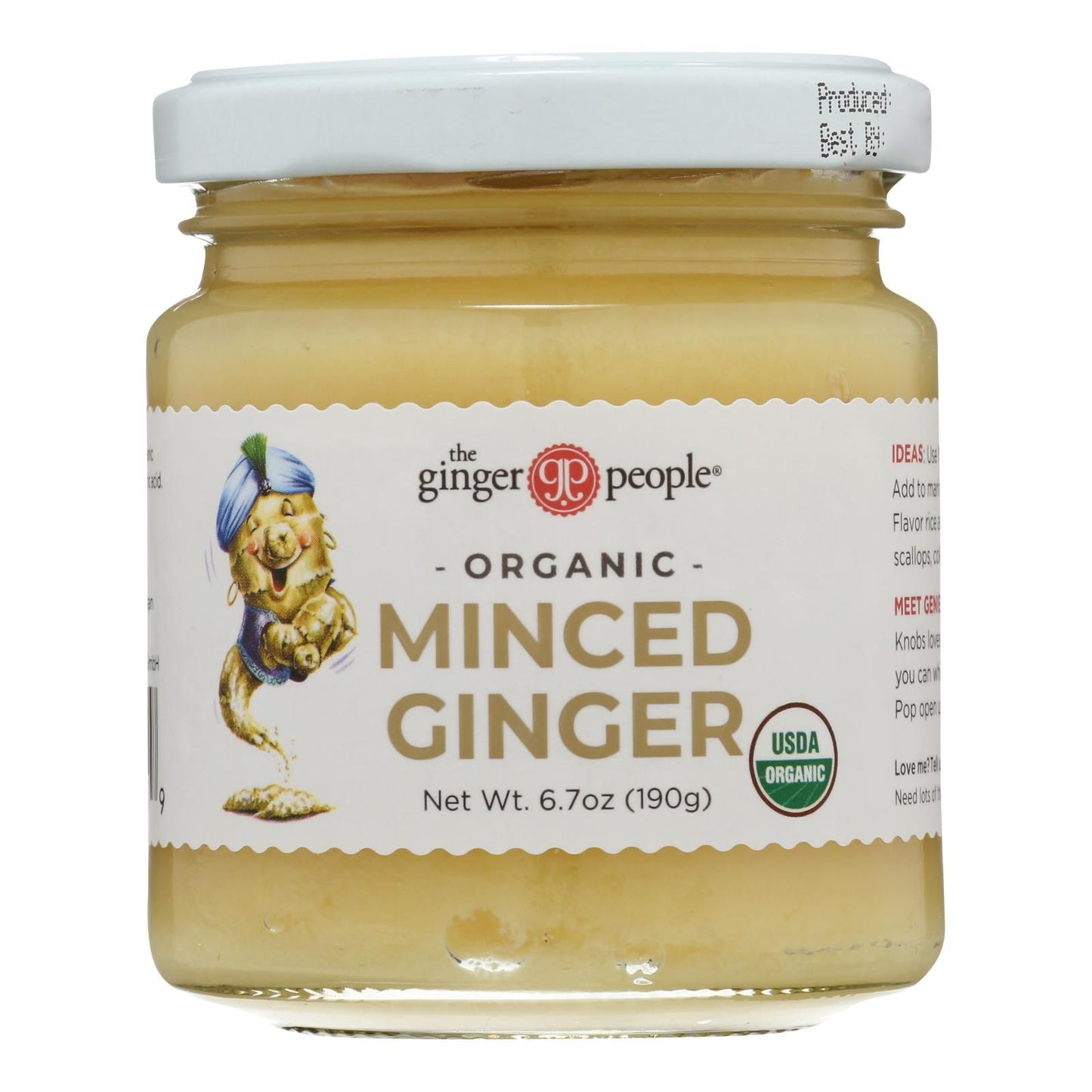 The Ginger People Organic Minced - Case Of 12 - 6.7 Oz. image 2