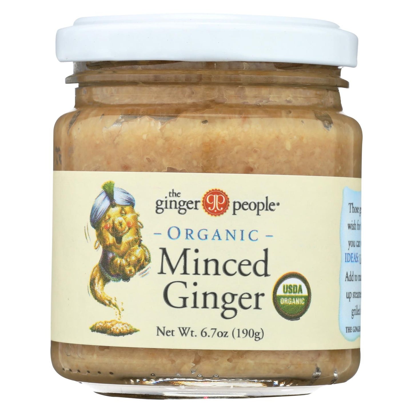 The Ginger People Organic Minced - Case Of 12 - 6.7 Oz. image 1