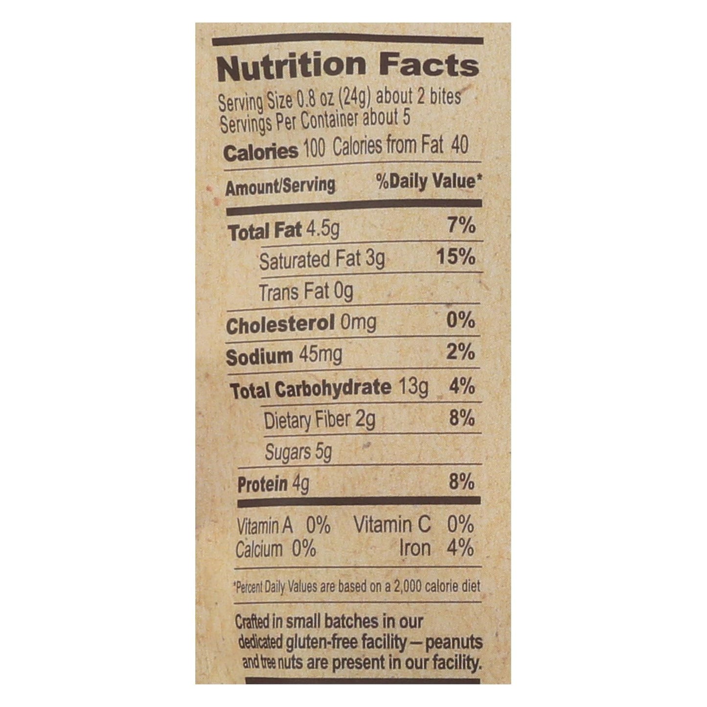 The Gluten Freeb Bites - Dark Chocolate Coconut - Case Of 6 - 4 Oz image 2