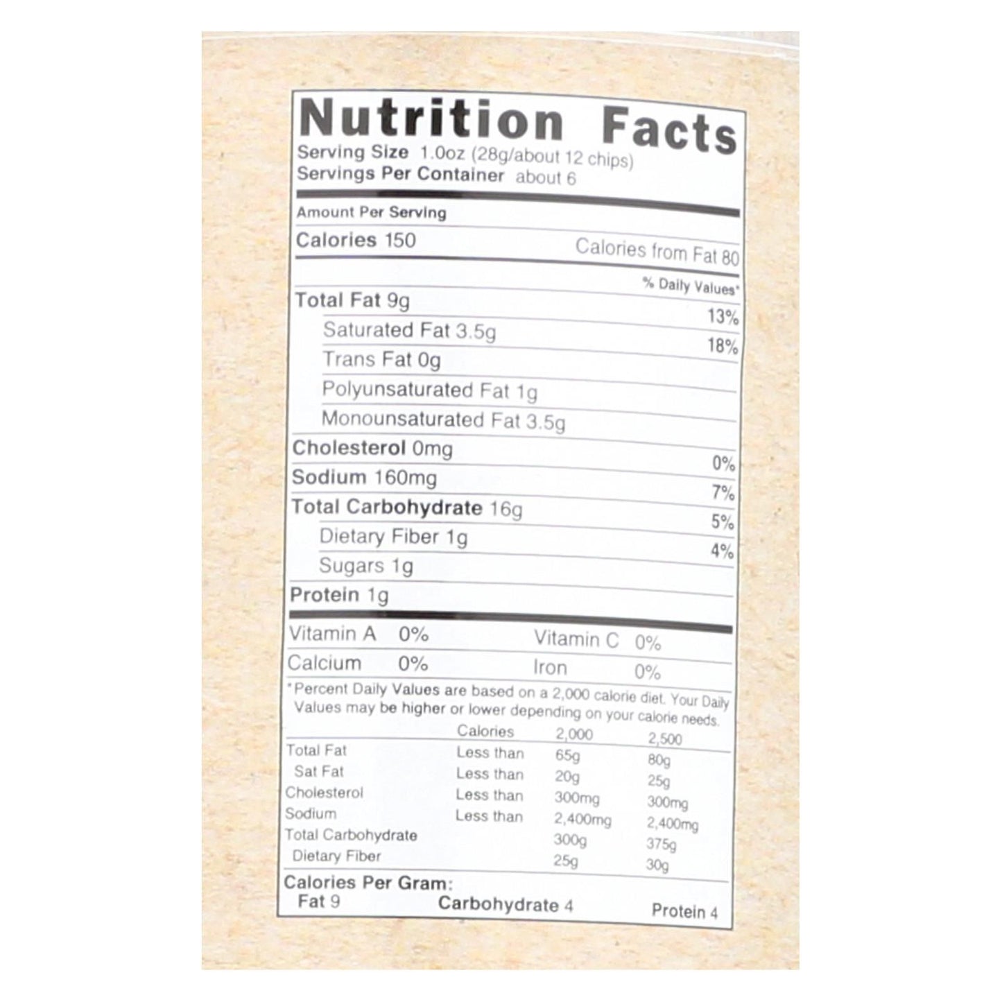 The Good Crisp - Original - Case Of 8 - 5.6 Oz. image 4