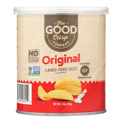 The Good Crisp Company Potato Crisps - Original - Case Of 12 - 1.6 Oz image 1